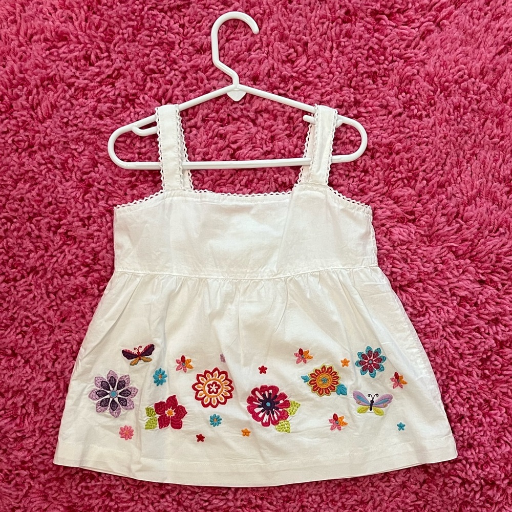 Girls Children’s Place Small  Embroidered Blouse